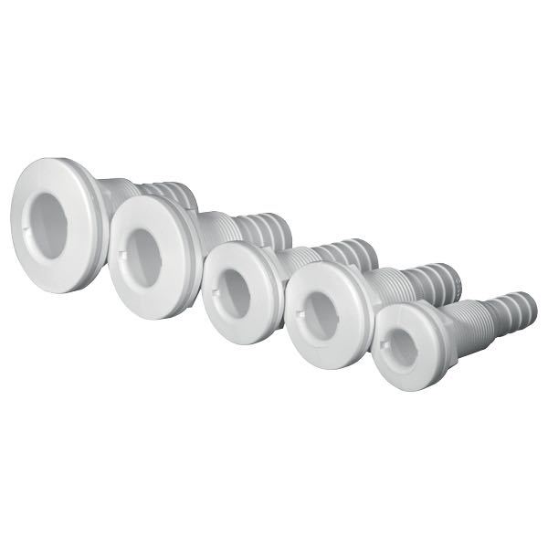 Trudesign genomföring komposit vit 1/2" -13mm