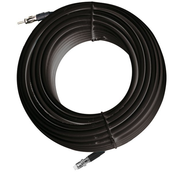 FM coaxkabel RG62 low loss med FME & motorola kontakt - 18m