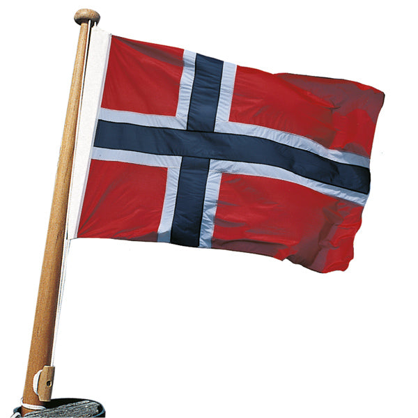 Båtflagga Norge, 70x50 cm
