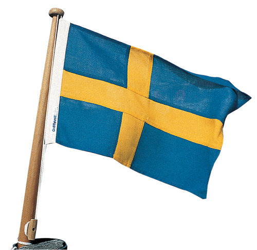 Båtflagga bomull se, 90x56 cm