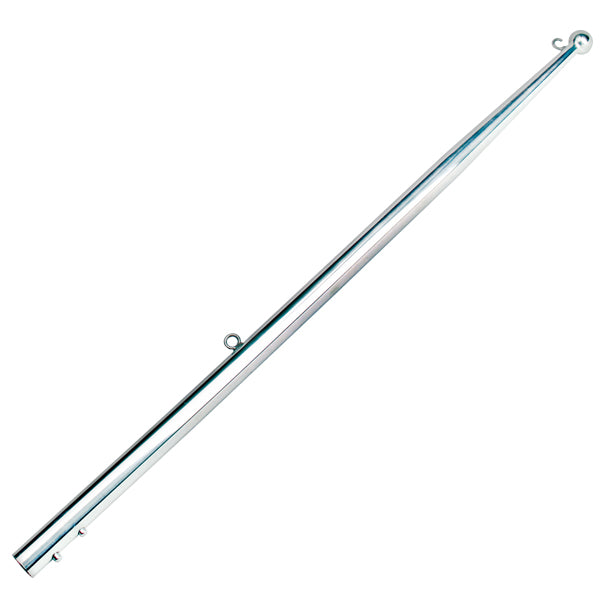 Flaggstång AISI 316 med klickmontering L-600mm Ø20mm