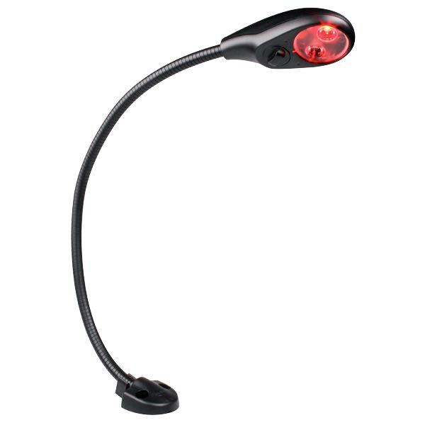 Hella LED-kartlampa 40 cm 9-30 V röd/vitt ljus kan dimmas