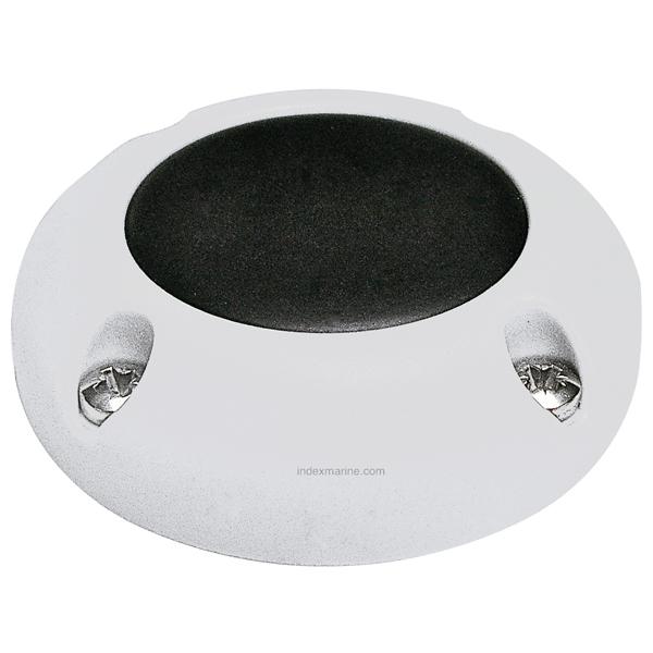 Kabelgenomföring vit nylon 49x19 mm kontakt max 20 mm