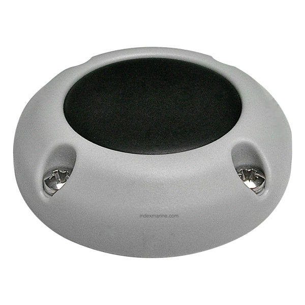 Kabelgenomföring grå nylon 60x19 mm kontakt max 30 mm