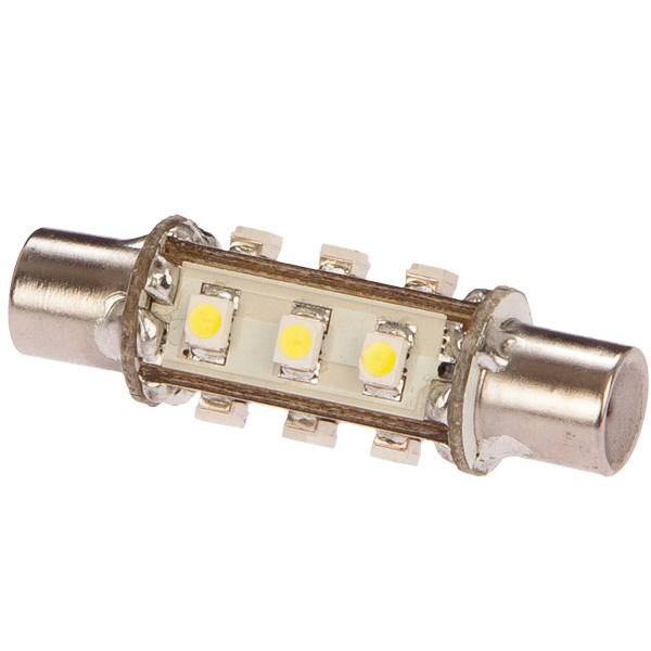 Nauticled lanterna glödlampa aqua signal Ø13x42 mm 10-30vdc 1,2/10 w