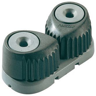 Ronstan Medelstor cleat, grå 3-12 mm lina