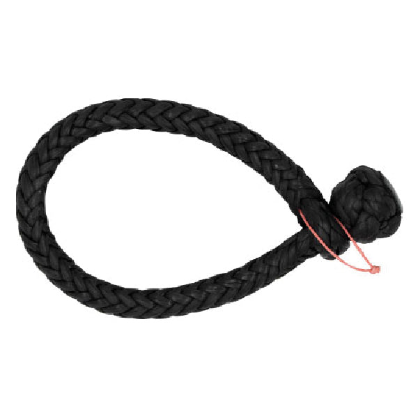 Robline Soft schackel 6mm Svart 90mm 2T