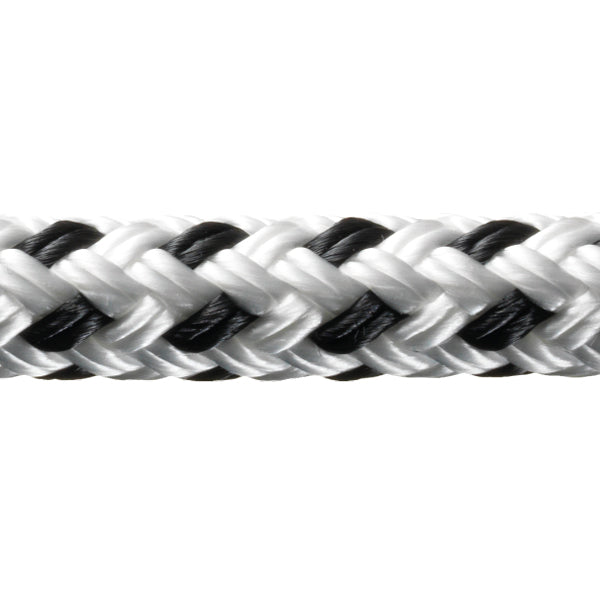 Robline Rio 12mm Vit/Svart 130m