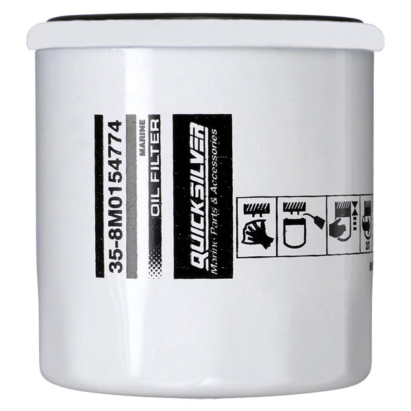 Quicksilver 8M0154774 Oljefilter till olika marinmotorer