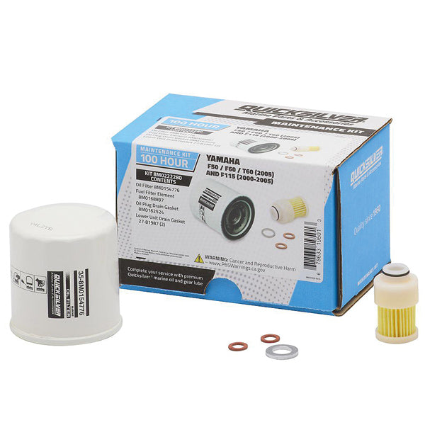 Quicksilver 8M0222280 100T Servicekit, Yamaha F50/F60/T60 och F115