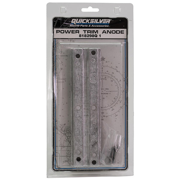 Quicksilver 818298Q1 Aluminiumanodkit till Mercury och Mariner Power Trim