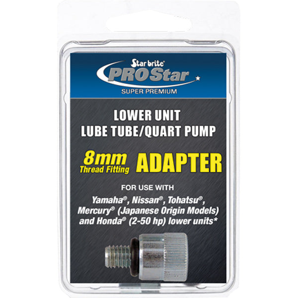Star Brite adapter 8 mm till växeloljepump