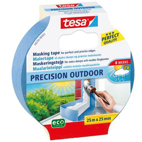 Masktejp prec. outdoor 25mm x 25m