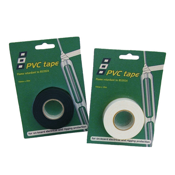 Psp pvc-tejp isoleringsband vit 19 mm x 20 m