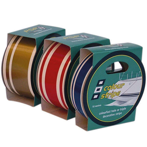 Psp colourstripes röd 44 mm x 10 m