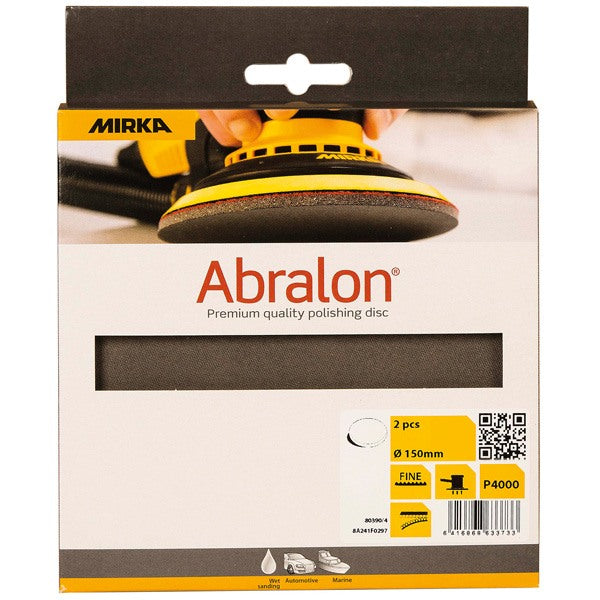 Mirka abralon Ø150 mm p1000 - 2 st