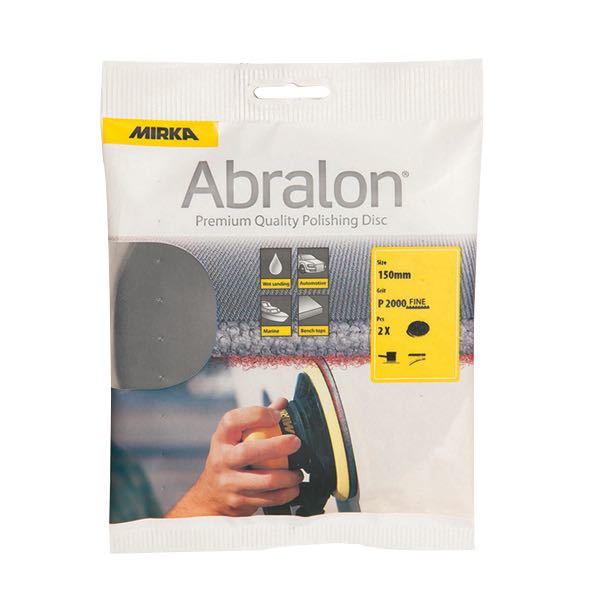 Mirka abralon Ø150 mm p2000 - 2 st