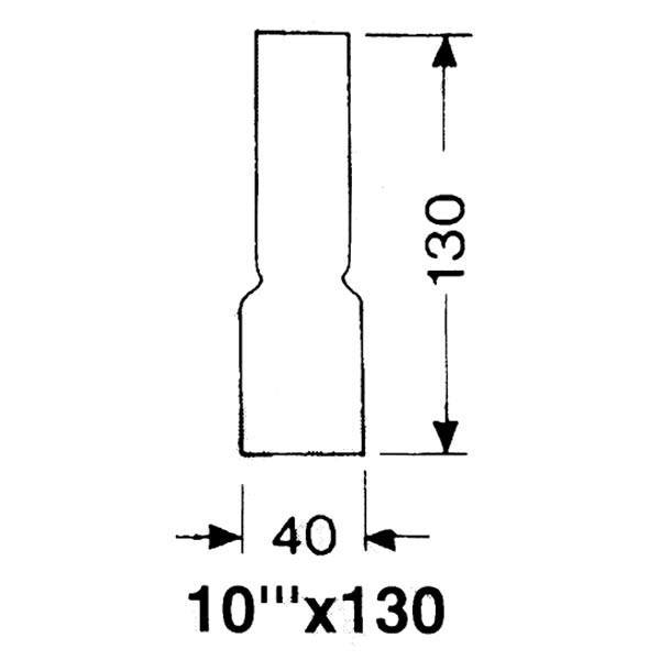 DHR Lampglas 10 x 130 mm