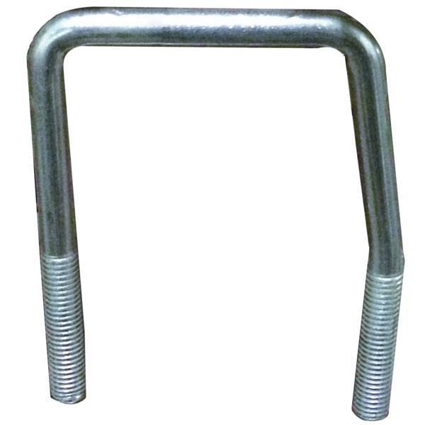 U-bygel för 40x40 mm rör, med mutter
