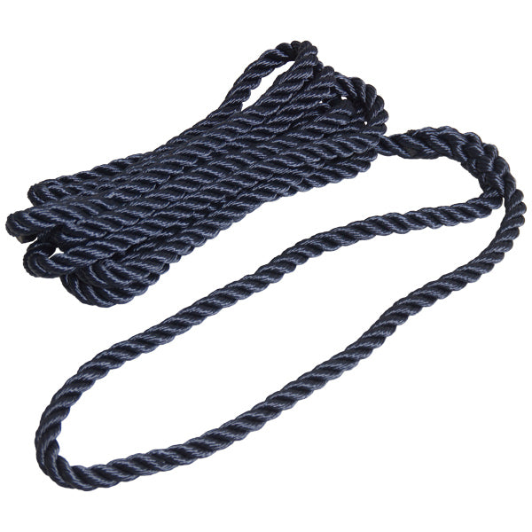 Robline förtöjning 3-slagen, Navy 12mm x 10m