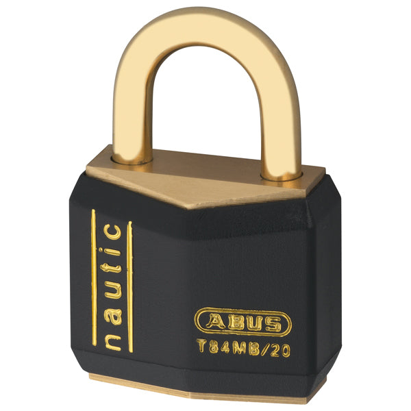 Abus hänglås massiv mässing 2st. samma nyckel 40mm