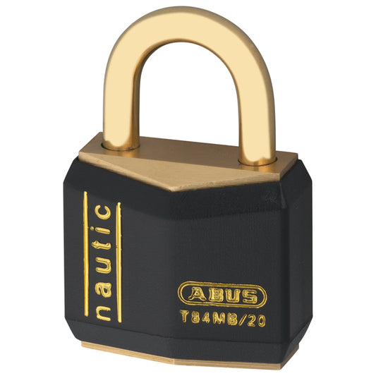 Abus hänglås massiv mässing 2st. samma nyckel 40mm