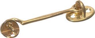 Kasthake mässing 76mm