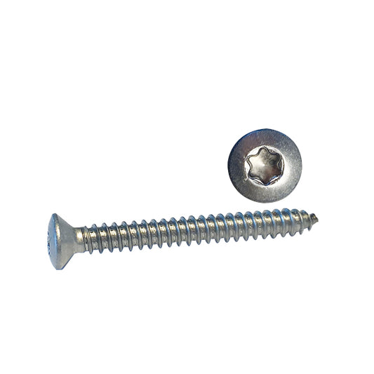 Skruv kullerförsänkt 4,8 x 16 A4 Torx 100st.