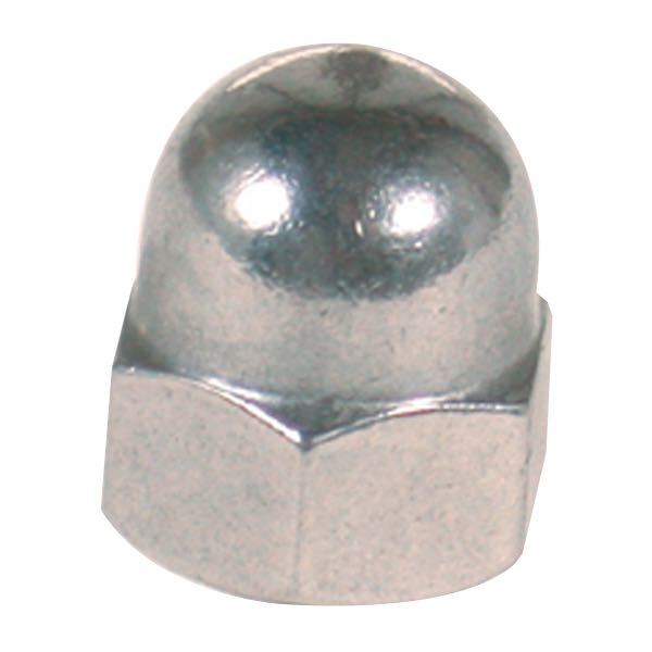 Kupolmutter M4 A4 DIN 1587-4 5st.