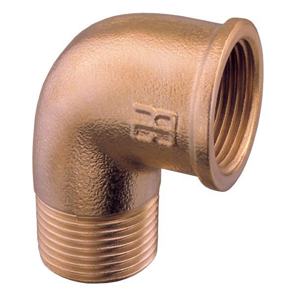 Guidi Böj 90° inv/utv 1" brons