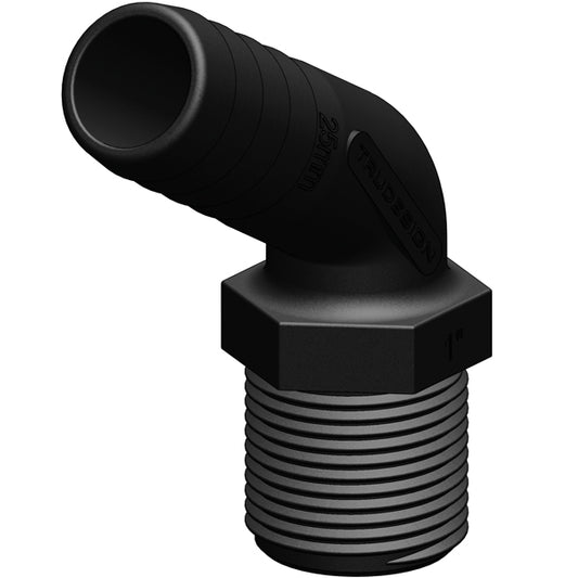 Trudesign Slangstos 120° komposit svart 2" 50mm