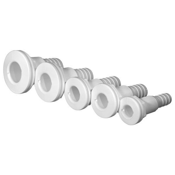 Trudesign genomföring komposit vit 2" 50mm