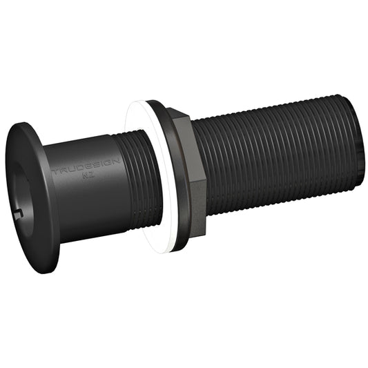 Trudesign Bordgenomföring lång, svart 3/4"