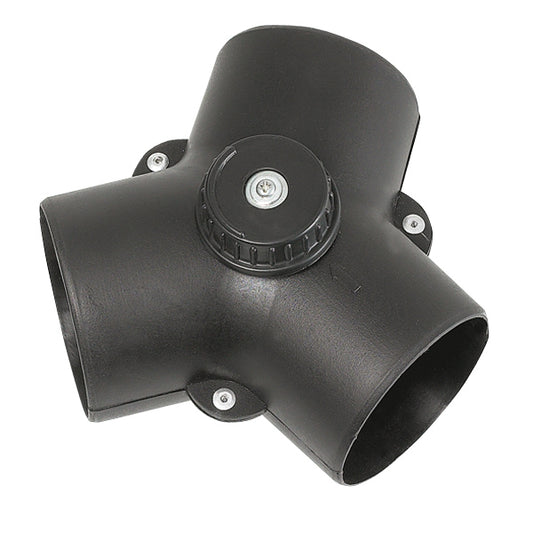 Y-ventil med spjäll 60mm