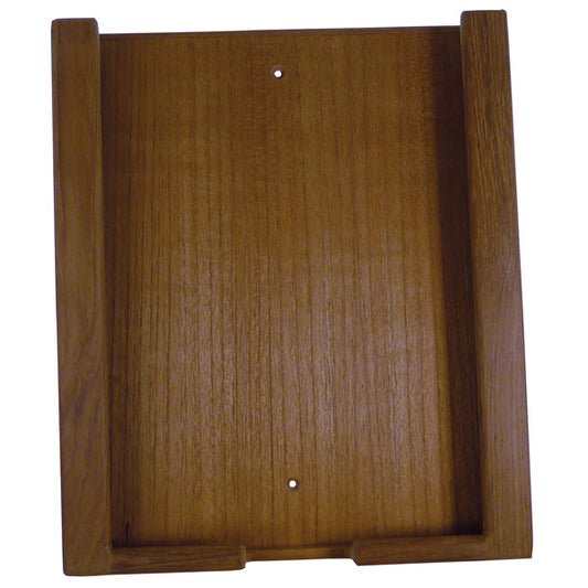 Ipadhållare teak, 20.4x2.5x24.4 cm