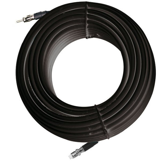 FM coaxkabel RG62 low loss med FME & motorola kontakt - 18m