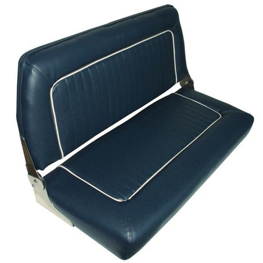 Dubbelsits, 2-färg blå/ljusgrå bredd: 90cm