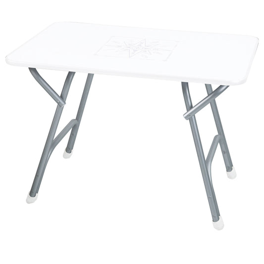 1852 Bordsben, Alu. Ø25mm, L88 x H61 x B60cm