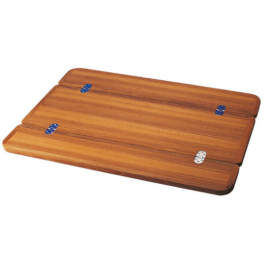 Roca teak fällbart bord Miami 600 x 800mm
