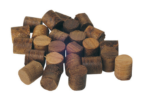 Teakplugg 12 mm 100-pack