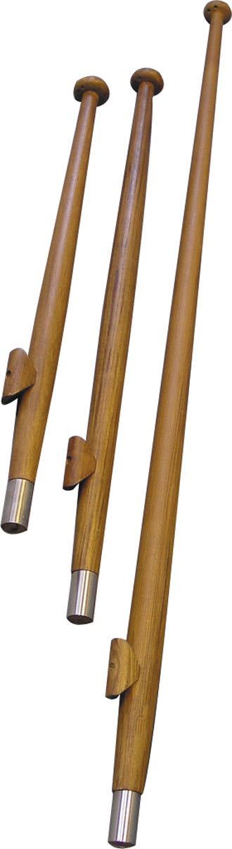 Flaggstång 120cm teak