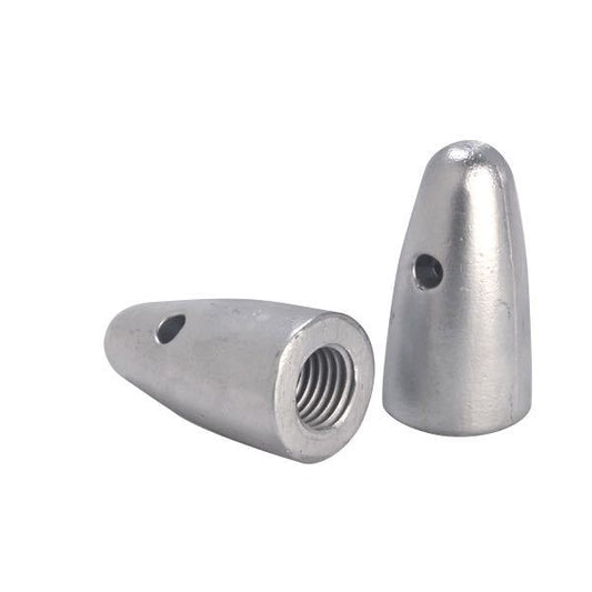Volvo zinkmutter för axel Ø35-40mm, med m24mm gänga(873413