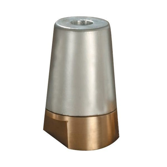 Zinkmutter med 24mm gänga 35mm axel