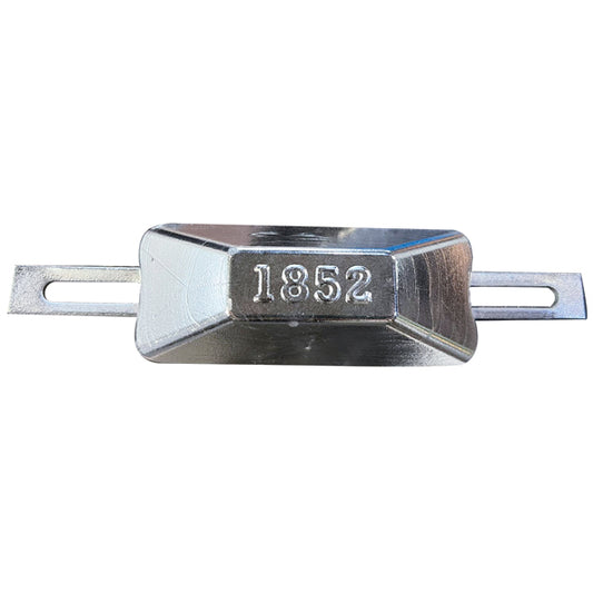 1852 Zinkanod 2 kg, låda med 8 st