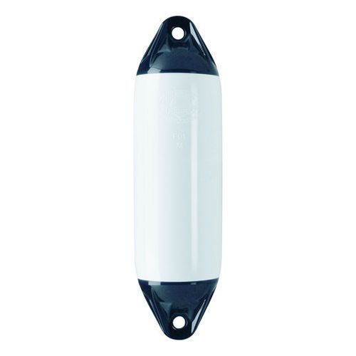 Polyform F01L fender 560x130mm vit/svart