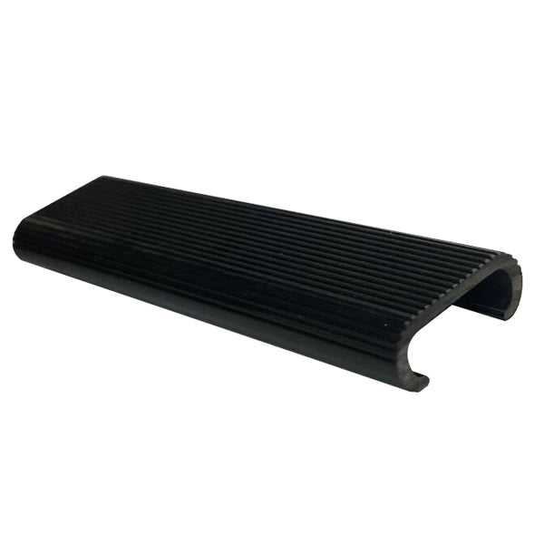 Fotsteg svart PVC 130mm, till badstege