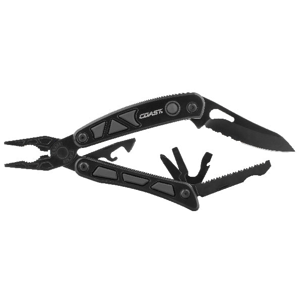 Coast multi tool med lampa Svart