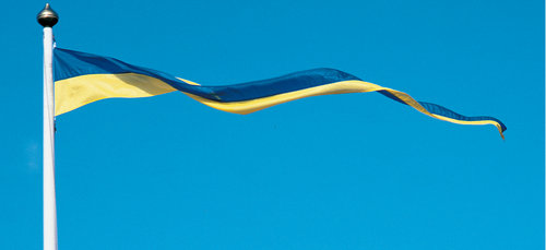 Vimpel Sverige, 300x25x7 cm