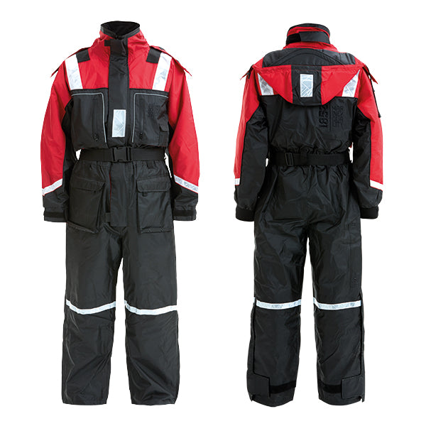 1852 Flytoverall röd/svart 50N EN ISO 12402-6 stl. 120cm