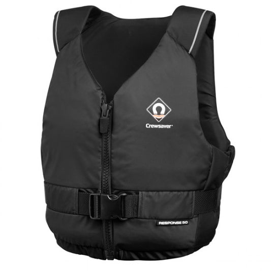 Crewsaver Response 50N flytväst svart, M/L bröstmått 99-111cm